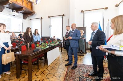 zdjęcie z prezentacji projektów absolwentów Wydziału Architektury Krajobrazu Uniwersytetu Rzeszowskiego, fot. Grzegorz Bukała, Urząd Miasta Rzeszowa